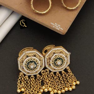 Kundan Ring/ Ring/Adjustable Ring/ Indian Ring/ Pakistani Jewelry/ Indian Jewelry/ Bollywood Jewelry/ Indian Wedding jewelry