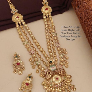 Kundan Choker Necklace Set: Bollywood Indian Jewelry