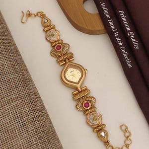 Vintage Women Watch, Gold Watch, Minimalist Watch, Dainty Watch, Vintage Watch, Dainty Gold Watch, Womens Gold Watch, Watch Gift, Watch