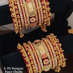 Gold Plated Kada Set/ Bollywood Traditional Temple Kada/ Temple Bangles/ South Indian Jewelry/ Gold Kemp Bangles/ Indian Jewelry Bangles