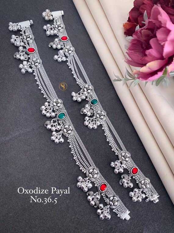 Buy online silver payal jewelry discount