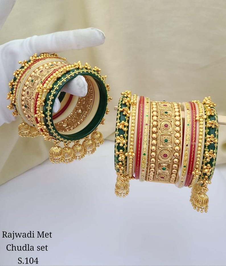 Punjabi Bridal Chura Set: Sikh Wedding Wear - Etsy