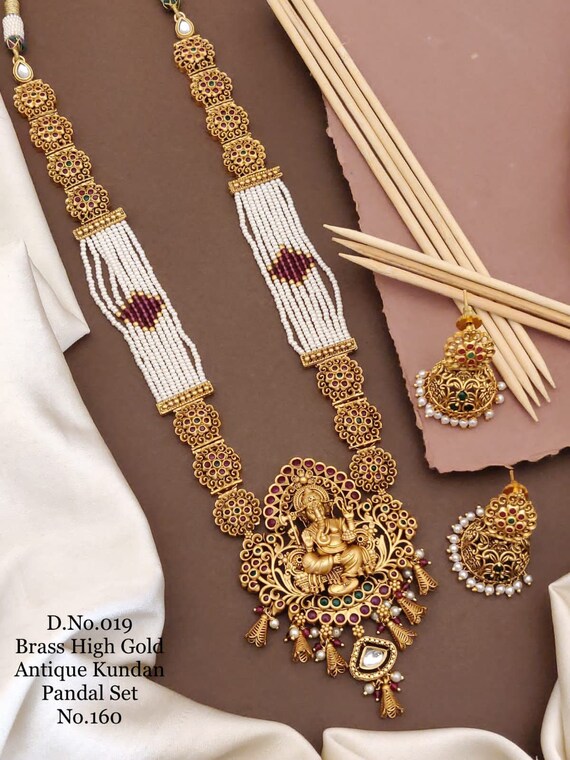 South indian jewelry set deals