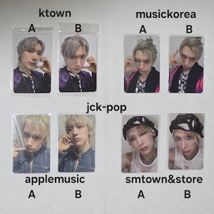 Ten NCT WayV 2º Mini Álbum STUNNER Fansign Evento Cartão de Fotos Oficial POB ktown4u musickorea applemusic smstore