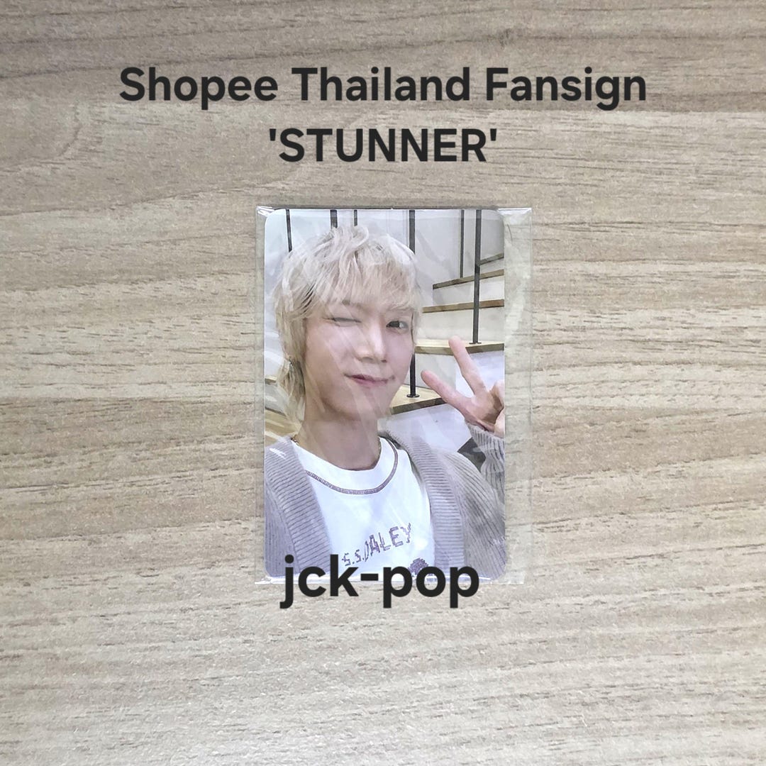 Wayv TEN 2nd Mini Album STUNNER Shopee Fansign Event in Bangkok