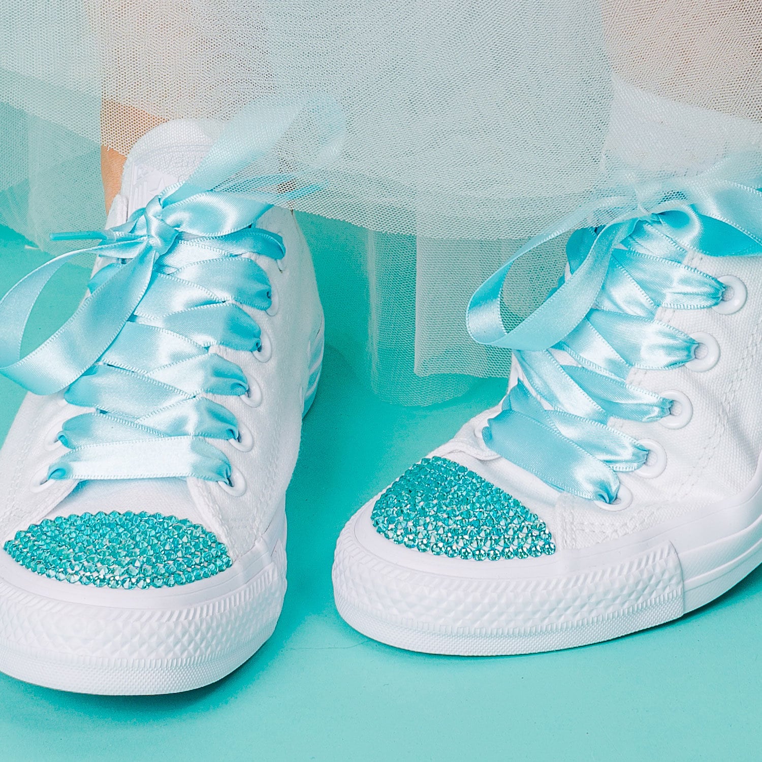 Tiffany blue converse wedding sale