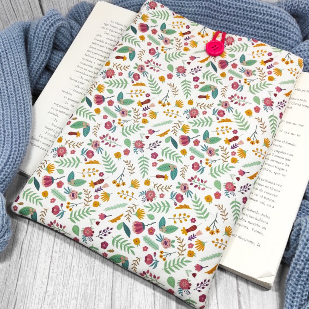 Flower Book Case Spring Tablet Case Kindle and iPad - Etsy