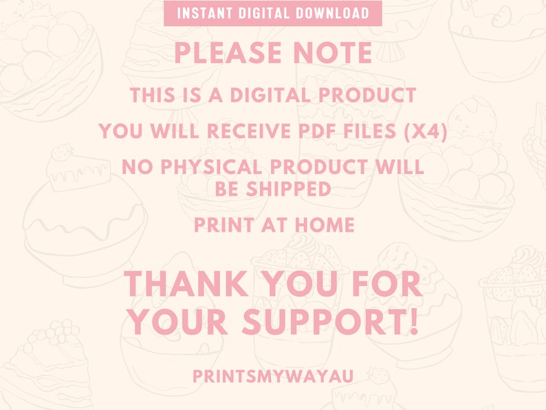 Printable Ice Cream Tokens Gelato Coupons Ice Cream Birthday Ice Cream