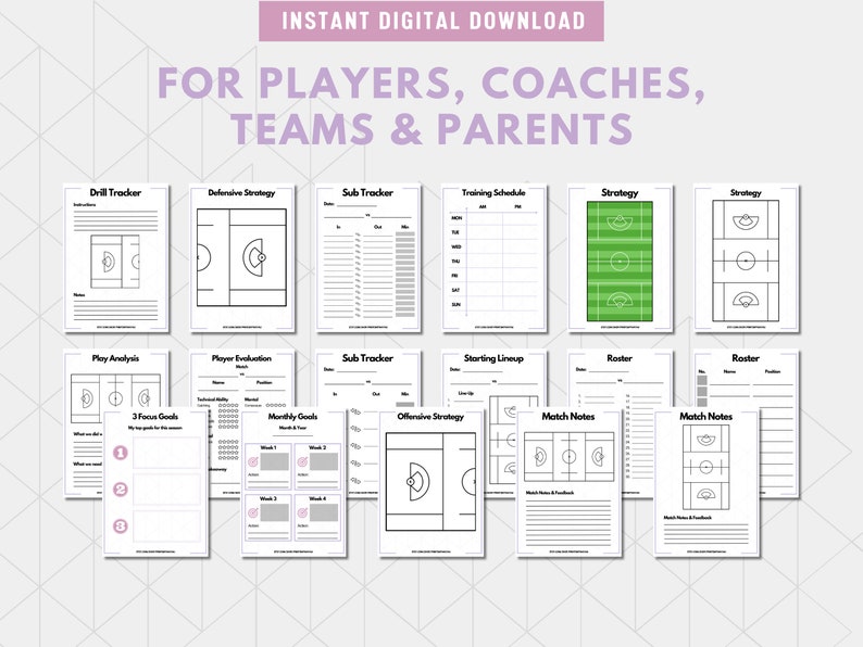 Lacrosse Coaching Sheet Lacrosse Player Evaluation Lacrosse Game Day
