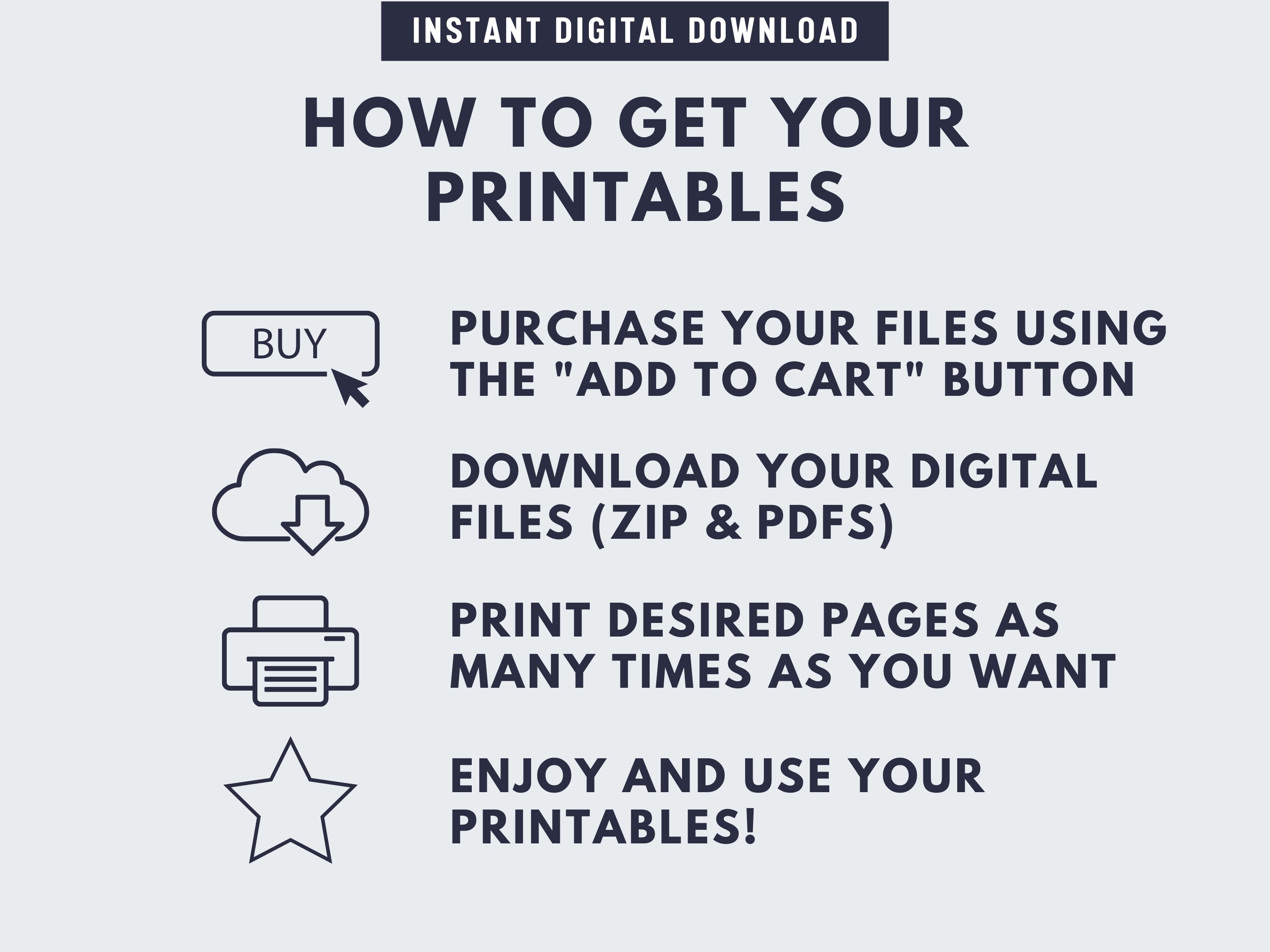 Printable Drink Token Bundle | Printable Drink Coupons | Drink Vouchers ...