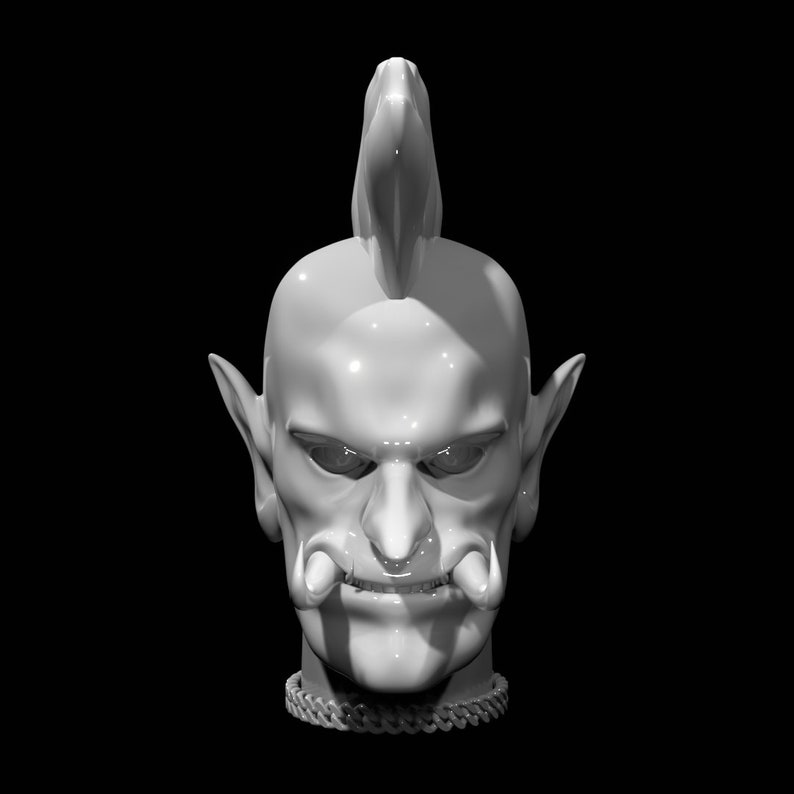 Troll Head 3D Printing STL File for 3d Printers. - Etsy Ireland