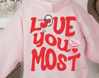 Self Love Club Hoodie - Mental Health Matters Sweatshirt