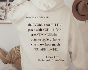 Mental Health Matters Hoodie, Trendy Crewneck, Inspirational Gift