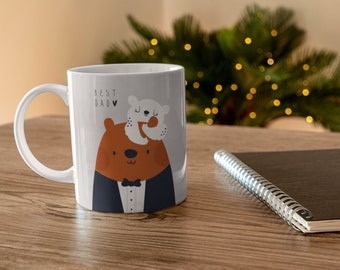 Tazza Personalizzabile LEGENDADDY EST - Regalo Per Papà, Festa Del Papà, Compleanno (anno Personalizzabile)