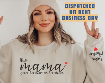 Mother's day gift | Personalised Sweatshirt | Gift for mom | Mama Jumper | Custom Mama Sweatshirt | Custom Mama Jumper | Mama Sweatshirt