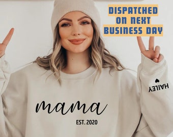 Mother's day gift | Personalised Sweatshirt | Gift for mom | Mama Jumper | Custom Mama Sweatshirt | Custom Mama Jumper | Mama Sweatshirt