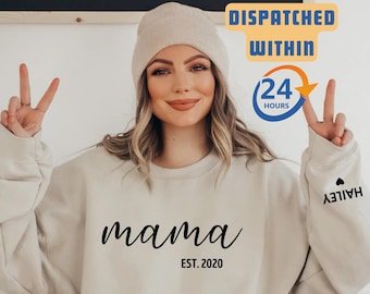 Mother's day gift | Personalised Sweatshirt | Gift for mom | Mama Jumper | Custom Mama Sweatshirt | Custom Mama Jumper | Mama Sweatshirt