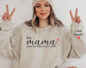 Mother's day gift | Personalised Sweatshirt | Gift for mom | Mama Jumper | Custom Mama Sweatshirt | Custom Mama Jumper | Mama Sweatshirt