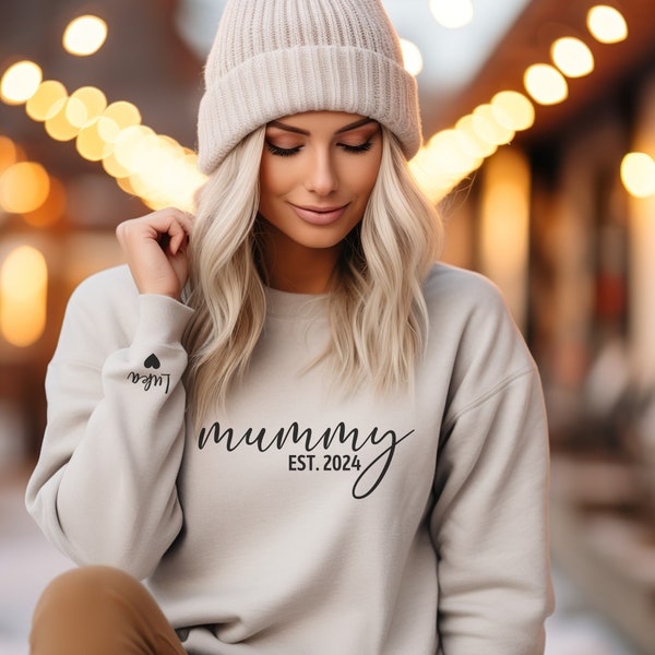 Mother's day gift | Personalised Sweatshirt | Mummy Jumper | Mama Jumper | Custom Mama Sweatshirt | Custom Mummy Jumper | Mama Sweatshirt