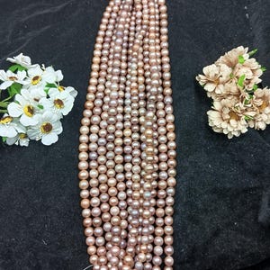 Fresh water pearl round