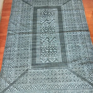 2x3 Feet Handmade Cotton Area Rug Bohemian Rugs Yoga Rug Indoor Rug Kitchen Rug Flatweave Rugs Garden Rugs 3x5, 4x6, 6x9 Feet Area Rugs