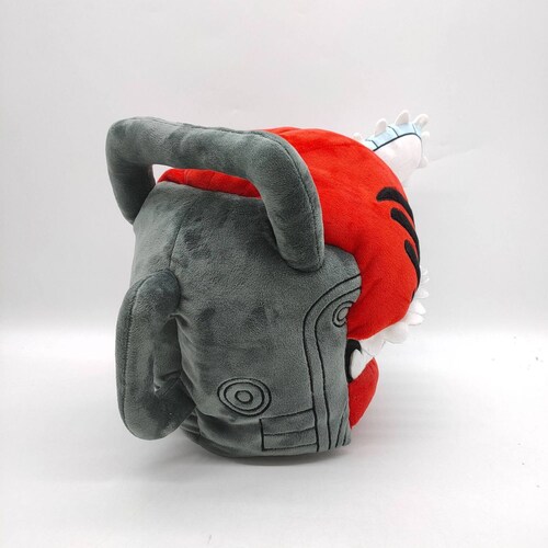 Chainsaw Man Helmet Handmade Plush Headgear, Chainsaw Man Mask Cosplay