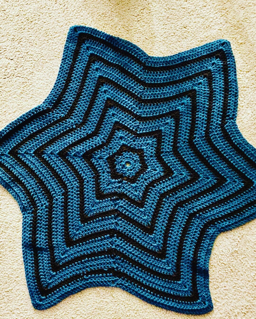 Real Star Shaped Baby Blanket Etsy