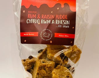 Scarlett Angel Homemade Rum and Raisin Fudge