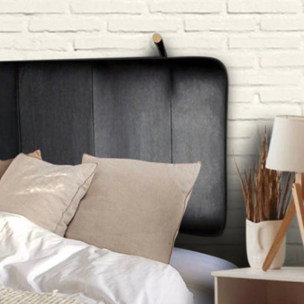 Leather Headboard Etsy