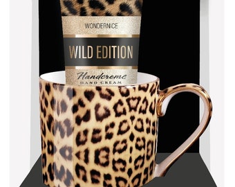 Geschenkset mit Tasse und Handcreme LEO