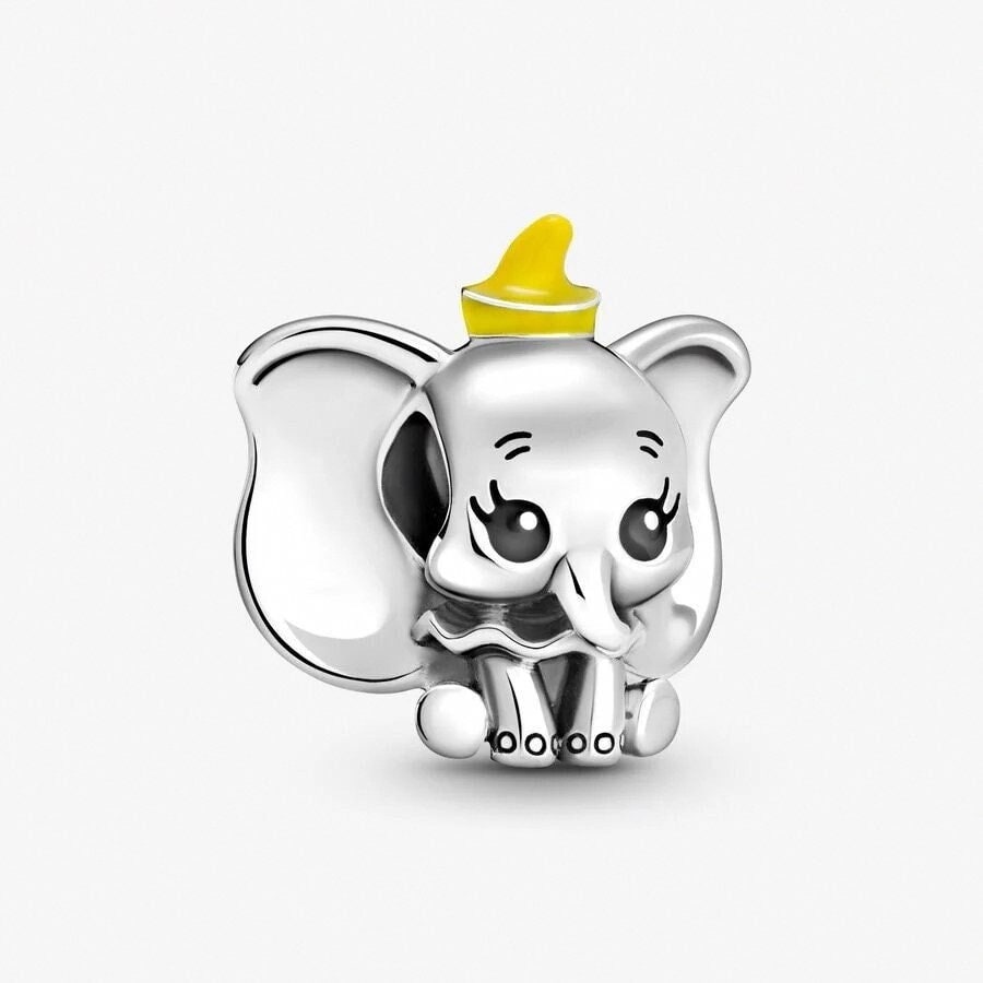 Funda para Oppo A16 Oficial de Disney Dumbo Silueta Transparente - Dumbo