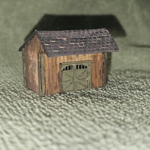 Roscoe&#39;s Hideout Shack N Scale Laser Cut Model Kit