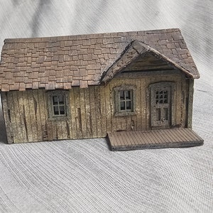 Adams Rundown Cabin N Scale Laser Cut Model Kit