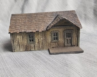 Adams Rundown Cabin N Scale Laser Cut Model Kit
