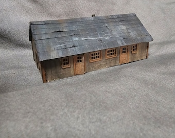 Logging/Mining Camp Mess Hall N Scale Laser Cut Model Kit