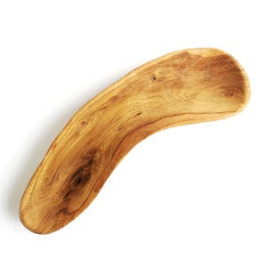 Grandi ciotole in legno di quercia fatte a mano, piatti da portata, vassoi da portata, ciotole per frutta, ciotole per insalata, piatti da portata, vassoio decorativo da cucina rustica