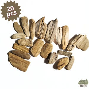 Driftwood Set Of 20 pcs Unique Driftwood Flat Boards Driftwood Rustic Decorative Drift wood Natural Driftwood Beach Wood Flat Rustic Wood