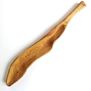Handmade Wooden Snack Platter With Handle 52cm/20.47&#39;&#39; Unique Plates From Oak Serving Trays Fruit Bowls Salad Bowls Snack Plates Rustic Tray