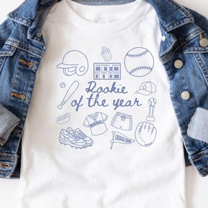 Baseball Birthday Family Shirt, 1st Boy Birthday Shirt, Rookie of the Year Birthday Shirt, Baseball First Birthday Shirt, Baseball Mom