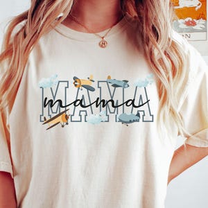 Airplane Matching Family Birthday Shirt, Airplane 1st Birthday Outfit, Flight Crew Birthday Comfort Colors Tee Vintage Airplane Birthday