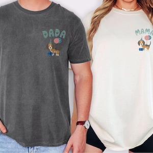 Let&#39;s Pawty Puppy Birthday Family Matching Shirt, Boy Girl Birthday Shirt, Puppy Theme Birthday Party, Puppy Pawty Tee, Dog Party Shirt