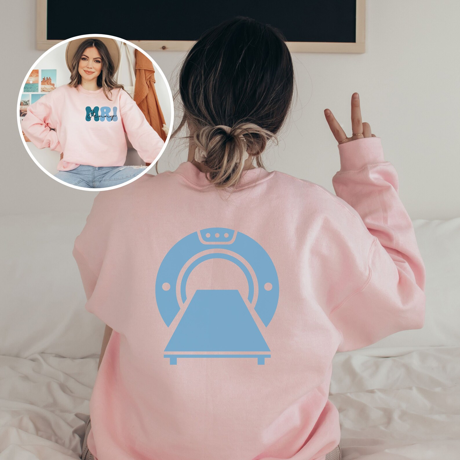 Mri Merch Custom MRI Sweatshirt Personalized MRI Sweater, Rad Tech Sweater ...