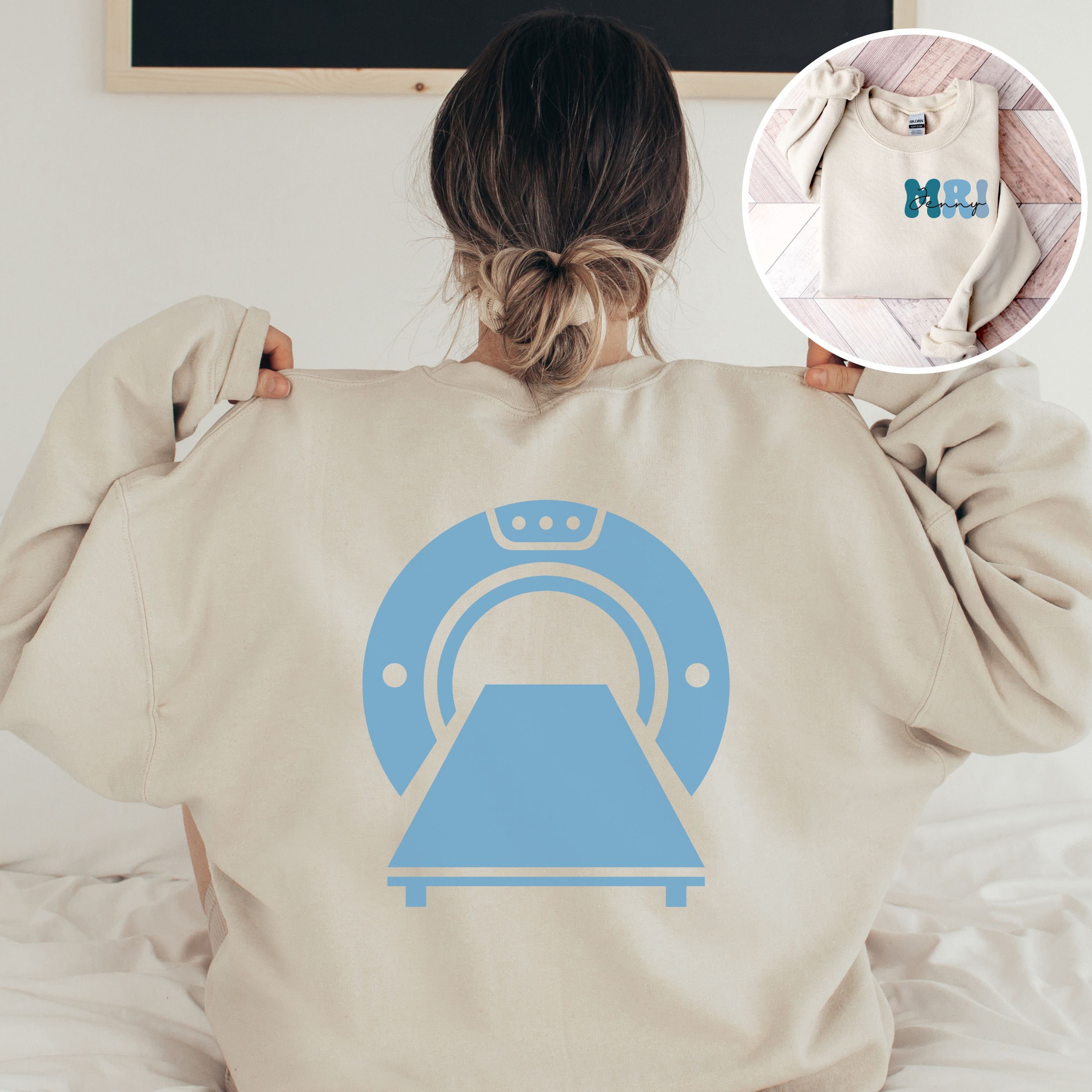 Mri Merch Custom MRI Sweatshirt Personalized MRI Sweater, Rad Tech Sweater ...