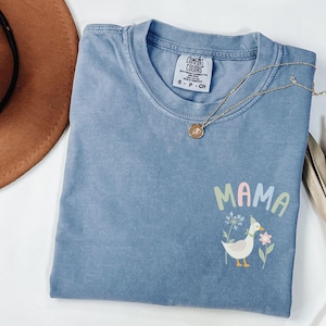 One Silly Goose 1st Birthday Matching Family Shirt One Silly Mama Birthday Outfit Matching Comfort Colors Tee Goose Birthday First Birthday