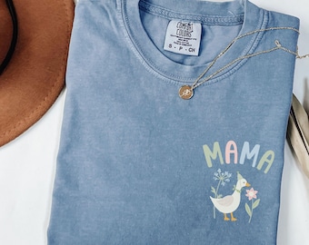 One Silly Goose 1° compleanno maglietta abbinata per la famiglia One Silly Mama vestito per il compleanno T-shirt abbinata Comfort Colors compleanno oca primo compleanno