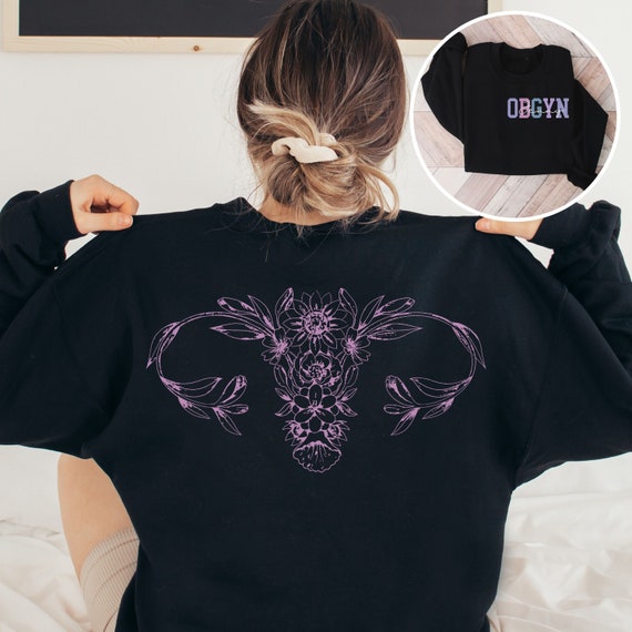 Personalized OBGYN Sweatshirt Custom OBGYN Nurse Sweater, Obstetrics and Gynecology Nurse Crewneck, Obgyn Appreciation Gift, OBGYN Staff