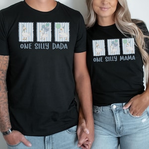 One Silly Goose 1st Birthday Matching Family Shirt One Silly Mama Birthday Outfit Matching Mommy and Me Tee Goose Birthday First Birthday
