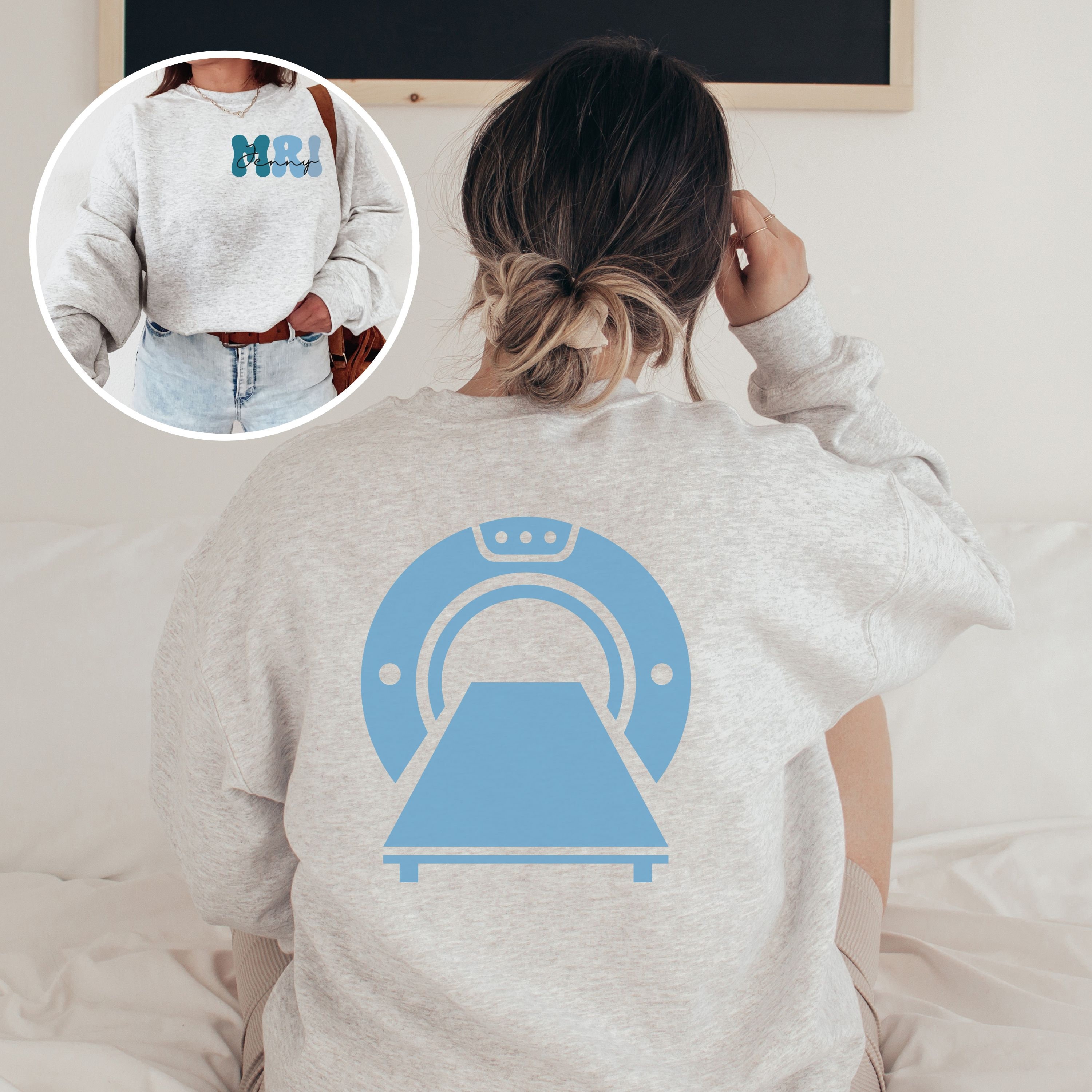 Mri Merch Custom MRI Sweatshirt Personalized MRI Sweater, Rad Tech Sweater ...