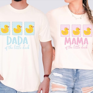 One Little Duck 1st Birthday Shirt, Rubber Ducky First Birthday Matching Family, Splash Party, Duck Mommy and Me Outfit Girl Boy Duck Outfit