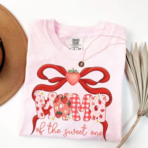 Berry First Birthday Matching Family Shirt Strawberry Mama Dada Birthday Outfit Matching Comfort Colors Tee 1st Birthday Strawberry Mom